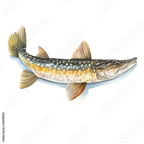 Freshwater Fishing, Father's Day, Fish Clipart, Bass Fishing, Fly Fishing, Generated AI