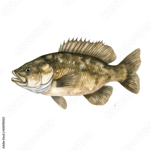 Freshwater Fishing, Father's Day, Fish Clipart, Bass Fishing, Fly Fishing, Generated AI
