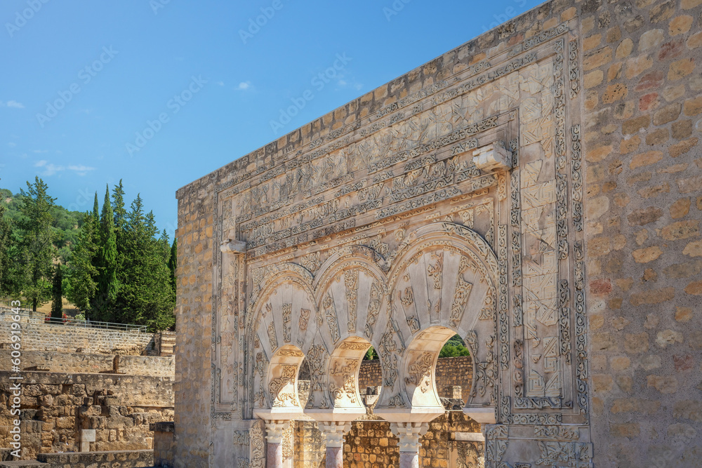Ταπετσαρία House of Jafar (Casa de Yafar) at Medina Azahara (Madinat al-Zahra) - Cordoba, A