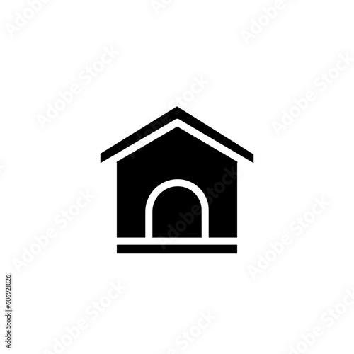 Dog House Pet Solid Icon