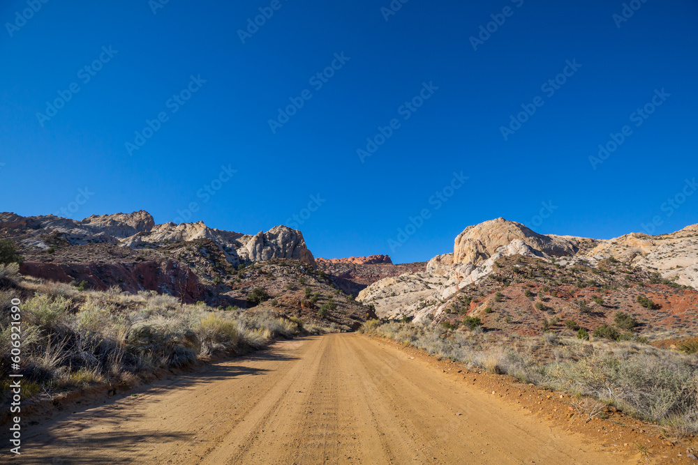 Road in prairie