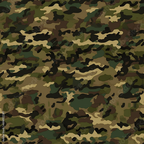 military, army camouflage pattern Generative AI