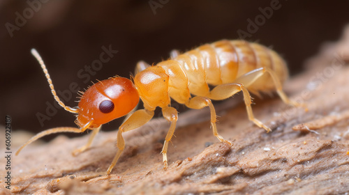Termite in forest Generative AI
