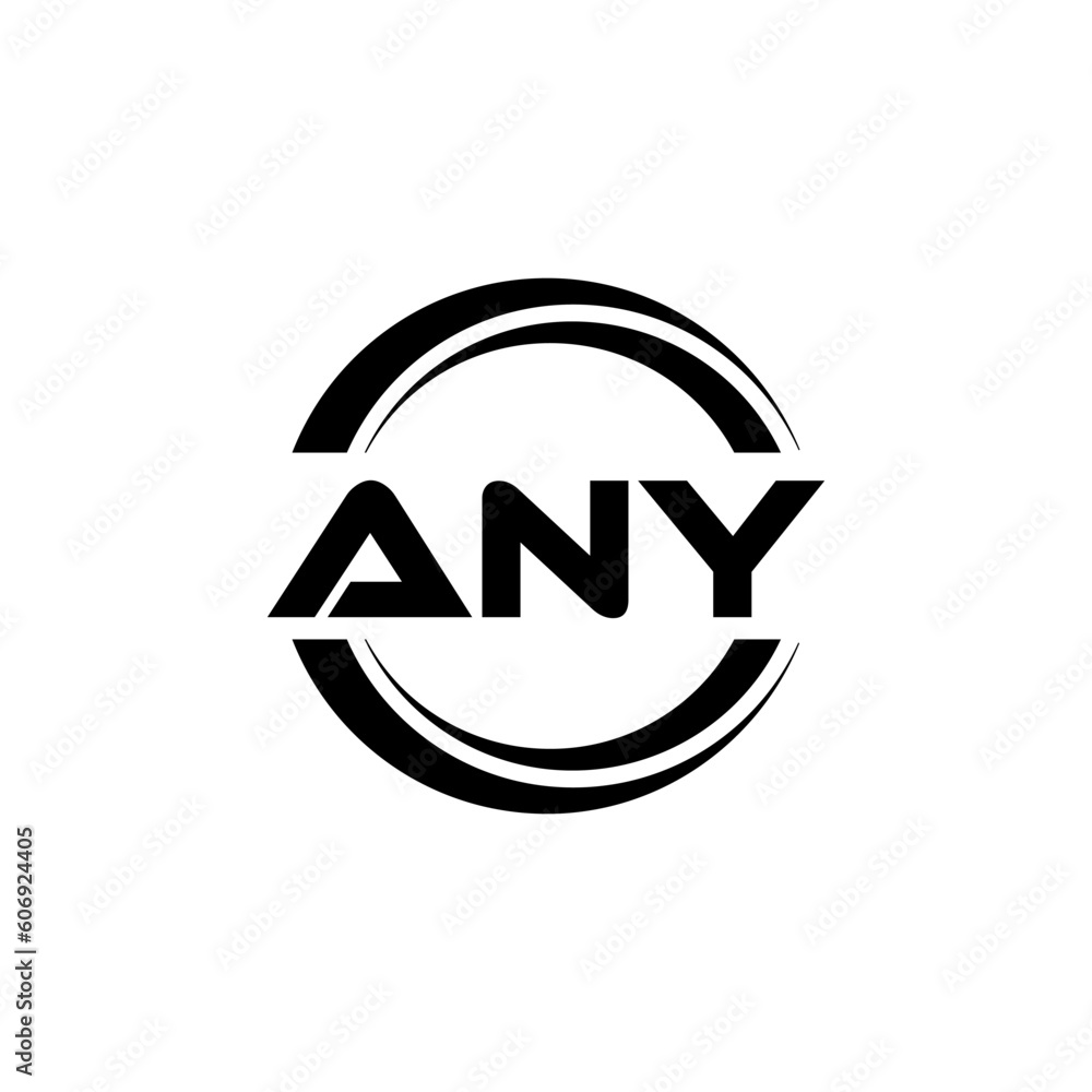 ANY letter logo design with white background in illustrator, vector ...