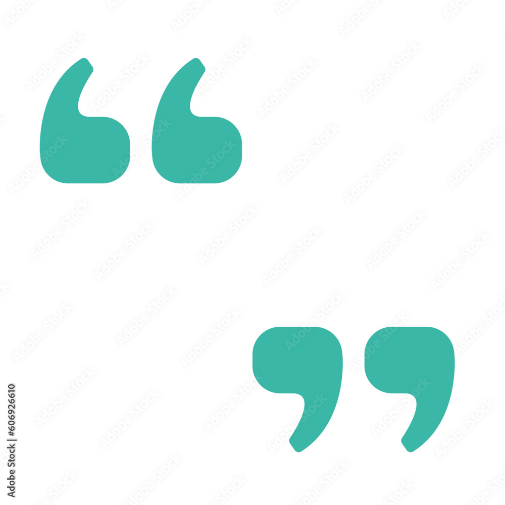 Speech icon. Dialog symbol. Chat quote sign. quotation marks vector template Speech icon. Dialog symbol. Chat quote sign. quotation marks vector template