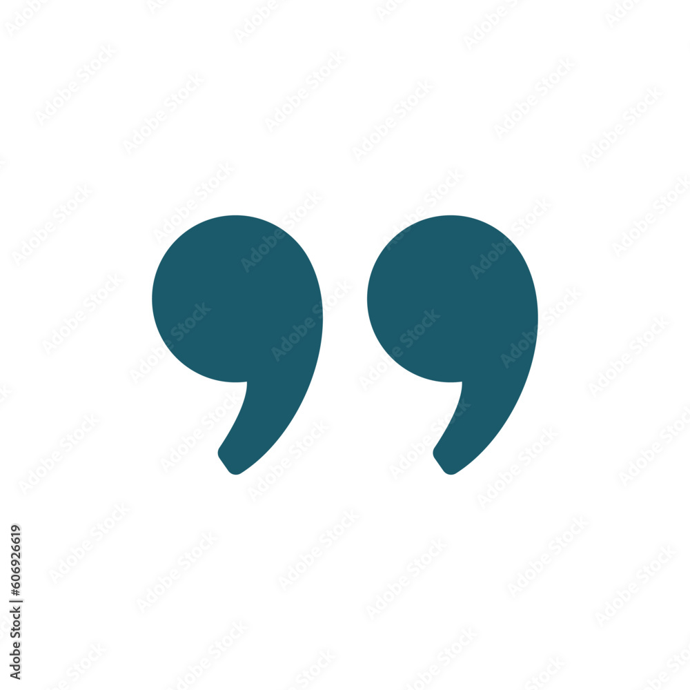 Speech icon. Dialog symbol. Chat quote sign. quotation marks vector template Speech icon. Dialog symbol. Chat quote sign. quotation marks vector template