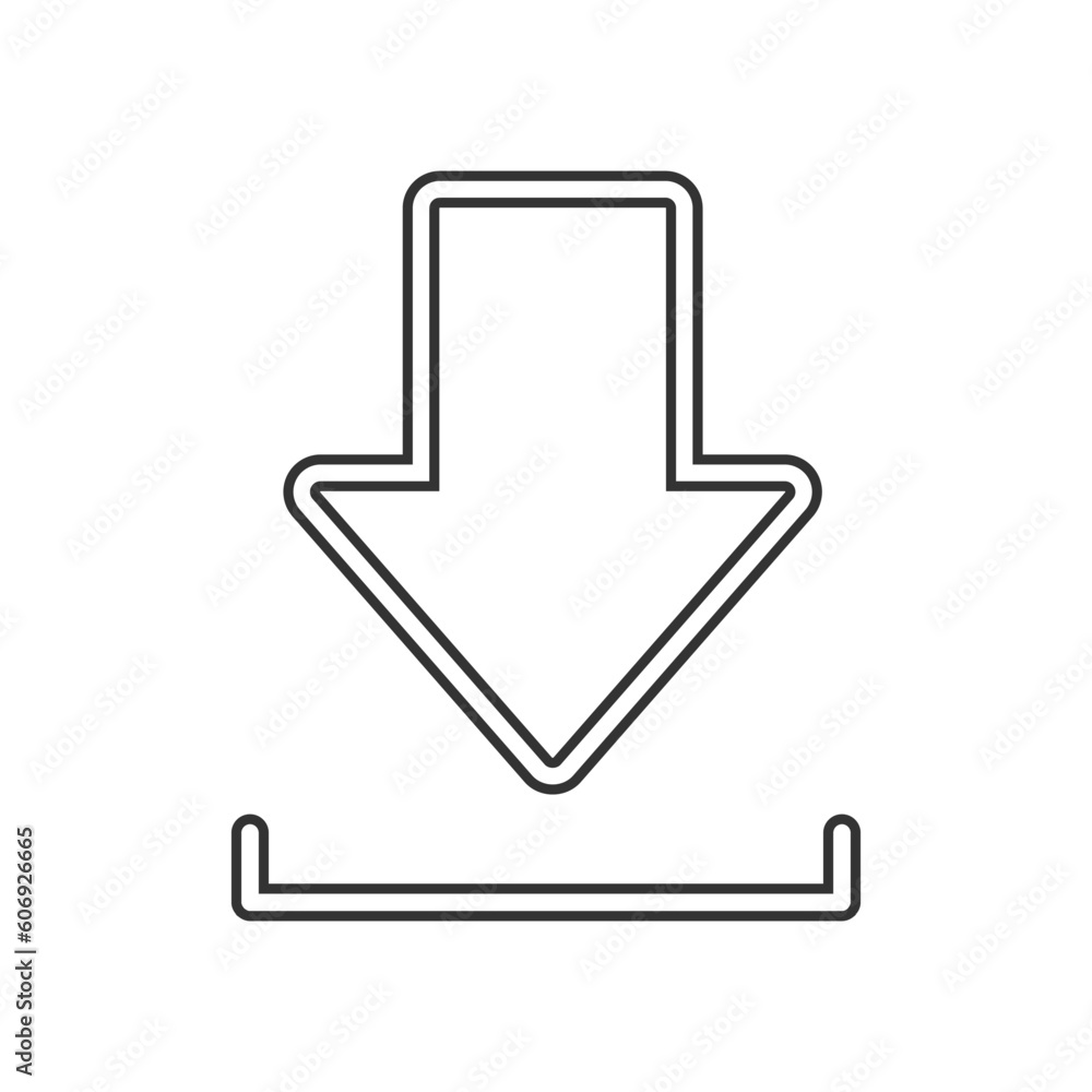Download icon. Download icon flat style. download Web icon vector templates Download icon. Download icon flat style. download Web icon vector templates