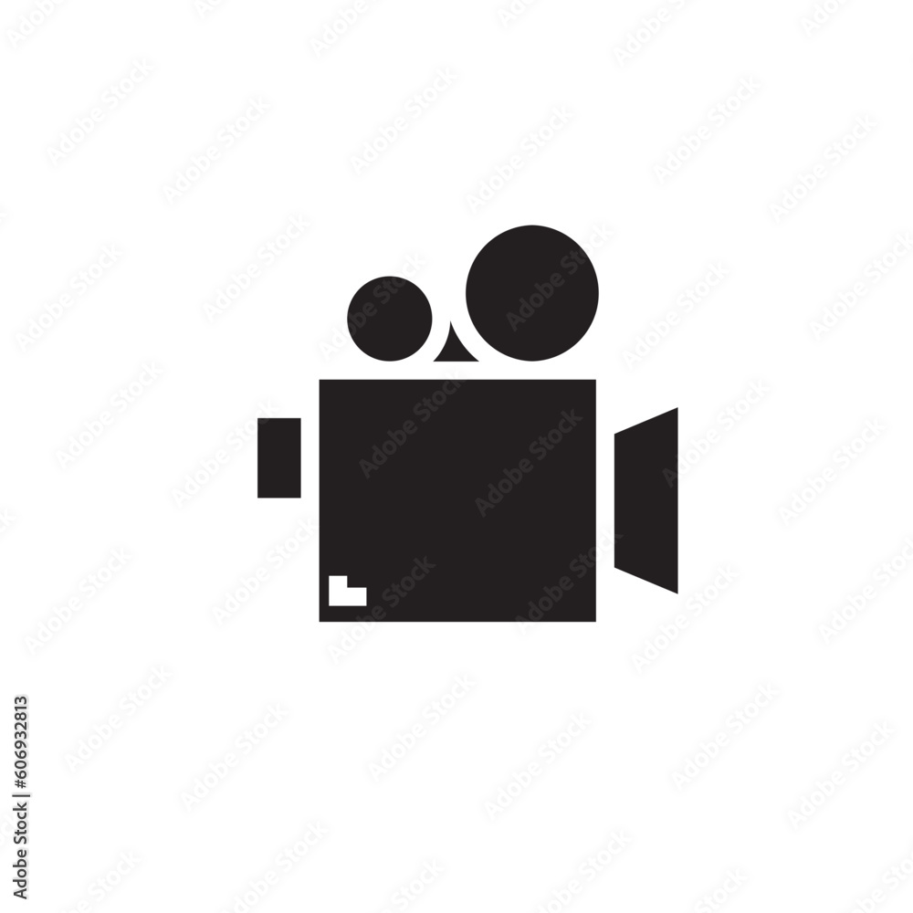 Digital Film Movie Icon Digital Film Movie Icon