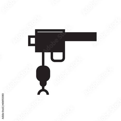 Factory Garment Machine Icon