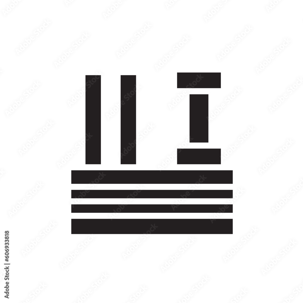 Factory Industry Production Icon Factory Industry Production Icon