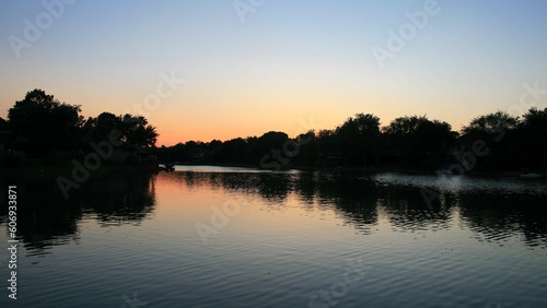 Sunrise On A Lake