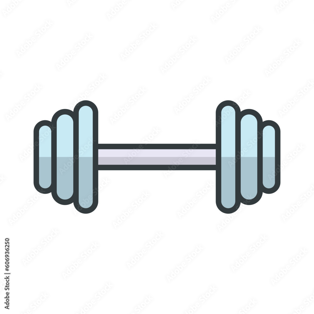 Dumbbell icon vector design templates simple and modern Dumbbell icon vector design templates simple and modern