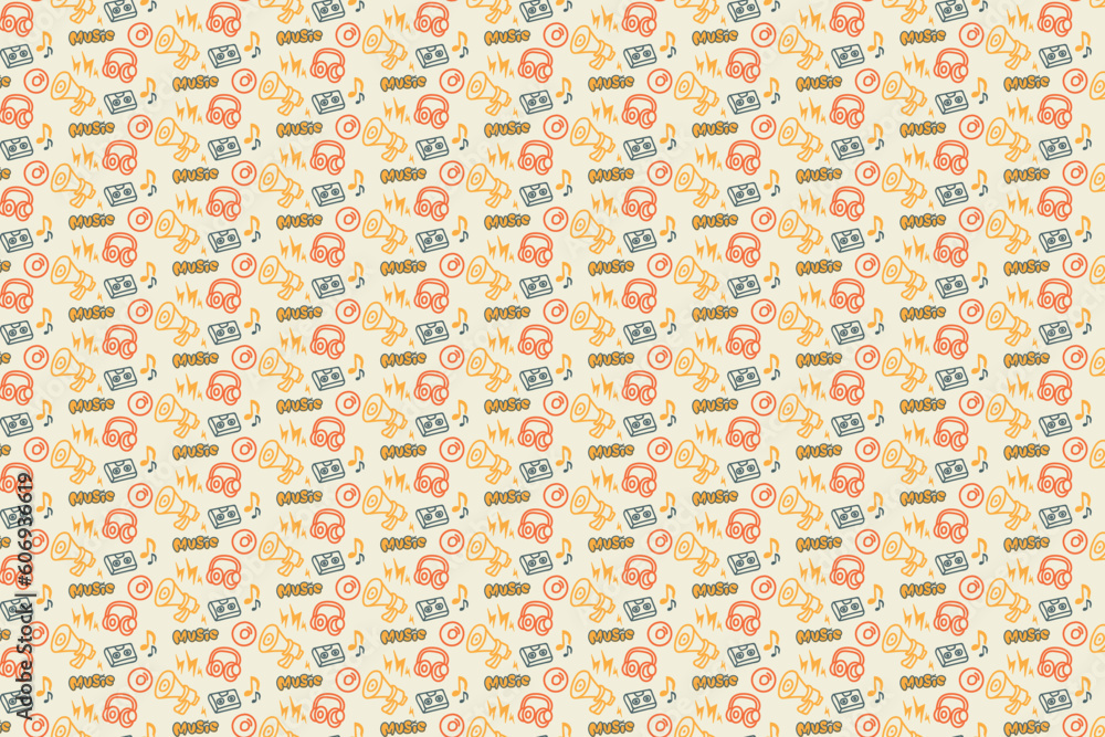 musc seamless pattern 