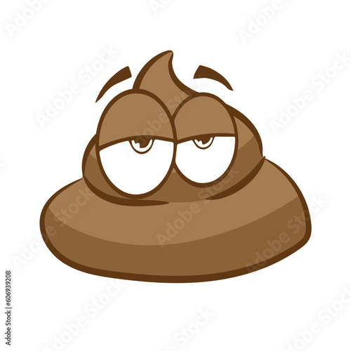 poop illustration vector