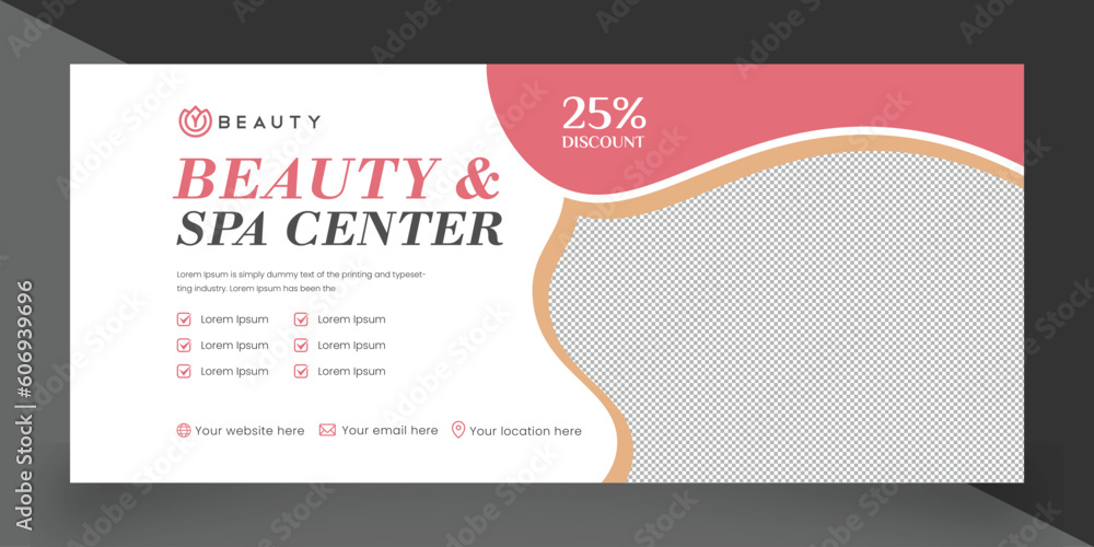 Beauty & Spa Facebook Cover Template