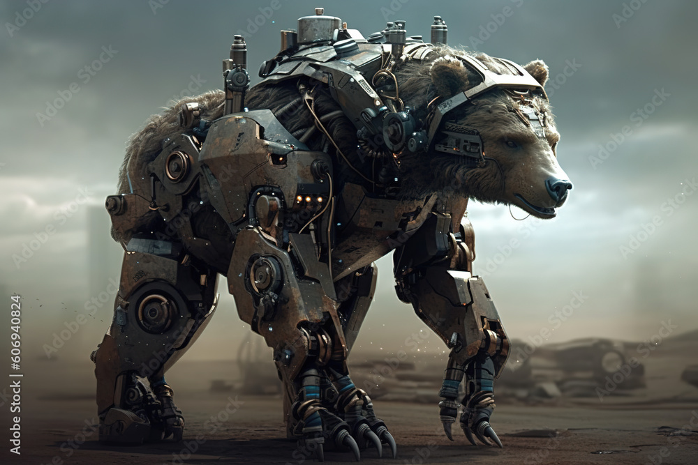 Bear 2024 military robot