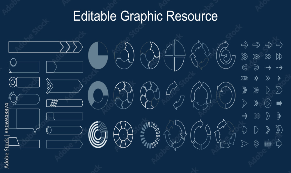 Graph and chart related flat icons. Statistics, growth and pie chart icon set. Stats and diagram vector illustration. Set of Graph Related Vector Line Icons. Pie Chart, Graphic, Statistics Editable.