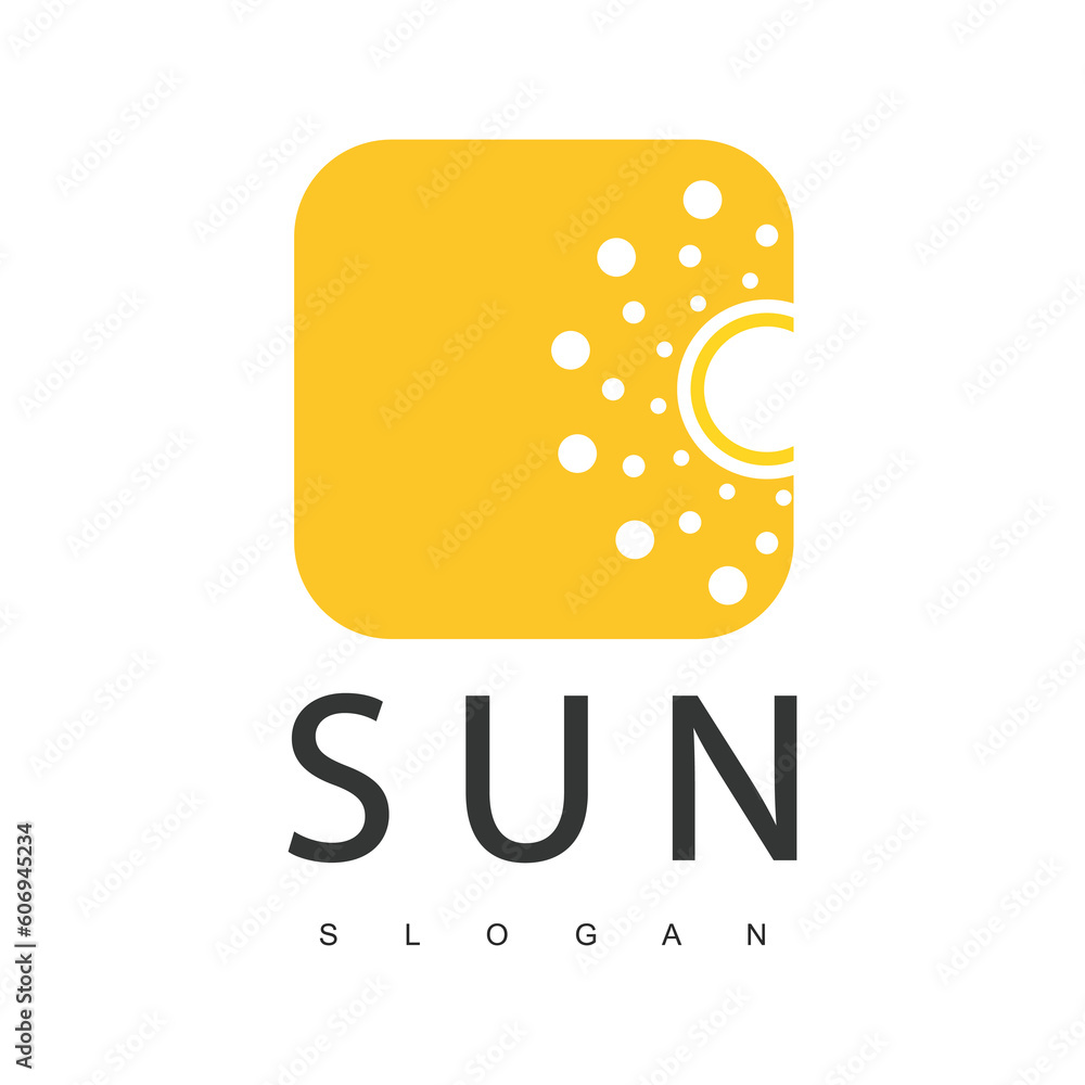 Rising Sun Logo Design Template Rising Sun Logo Design Template