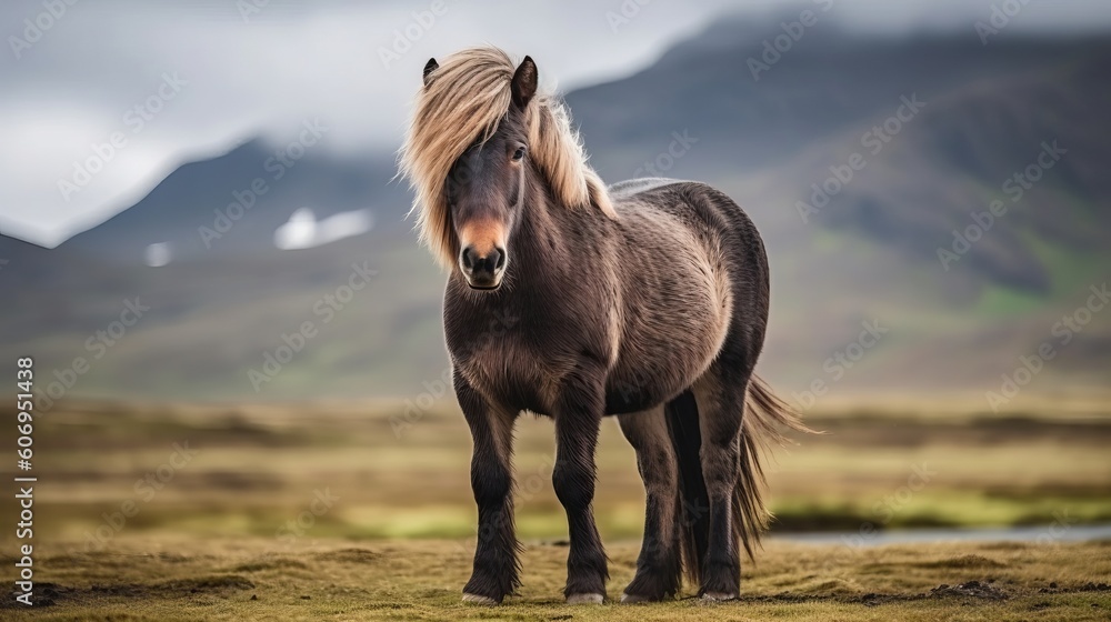 Φωτογραφία The Icelandic horse may be a breed of horse made in Iceland