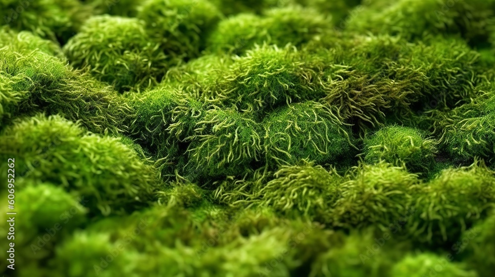 Near of common green greenery surface. Creative resource, AI Generated Near of common green greenery surface. Creative resource, AI Generated