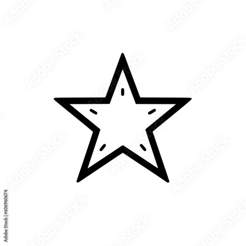 Star vector illustration isolated on transparent background