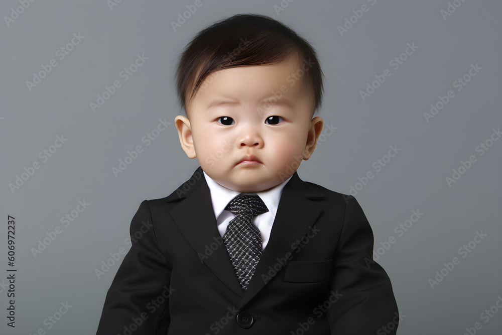 baby wearing business suit studio shot baby wearing business suit studio shot