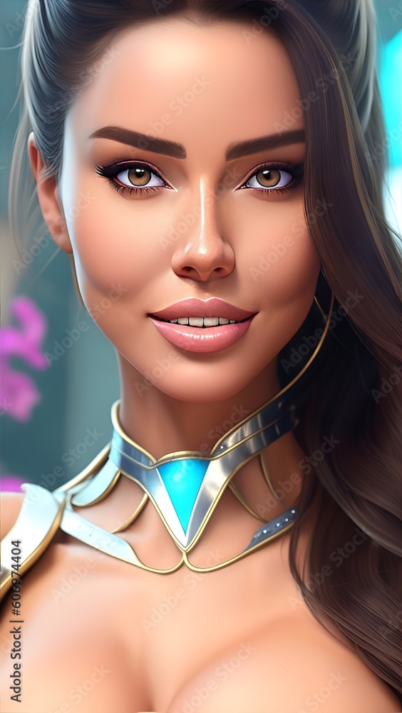 highly detailed concept art portrait of the most beautiful playboy