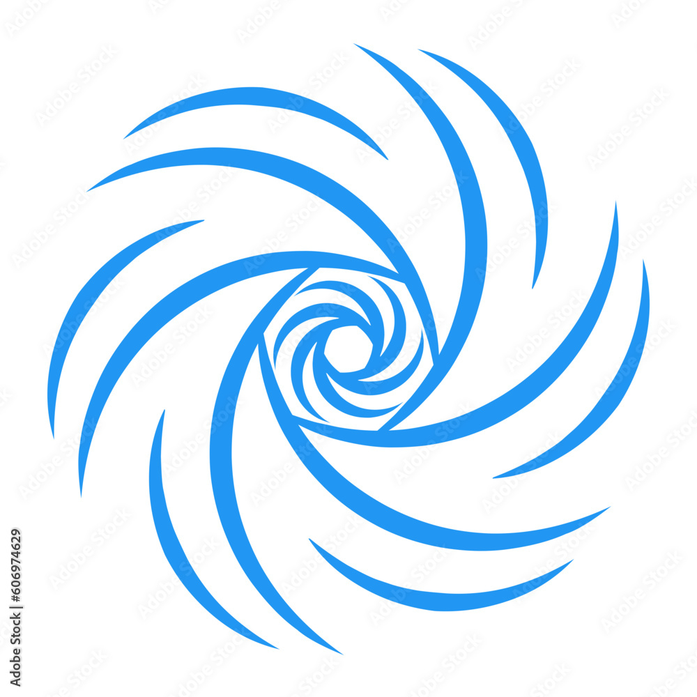 whirlpool vortex icon logo motive pattern element design whirlpool vortex icon logo motive pattern element design