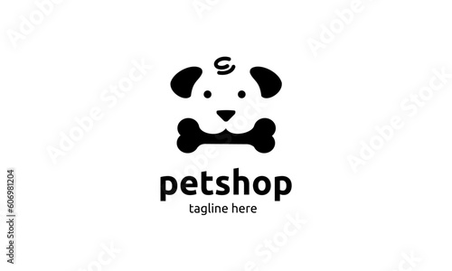 Dog Logo Pet Shop Logo Design