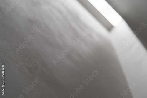 Fototapeta Naklejka Na Ścianę i Meble -  Abstract photo of white wall with light reflection from a light bar