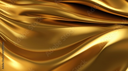 Gold abstract background 3D illustrations