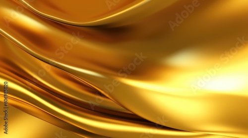 Gold abstract background 3D illustrations