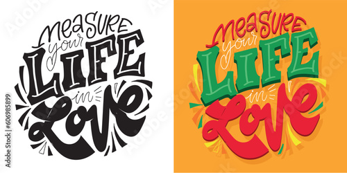 Cute hand drawn doodle lettering art. Lettering postcard, t-shirt design, tee print, mug print.
