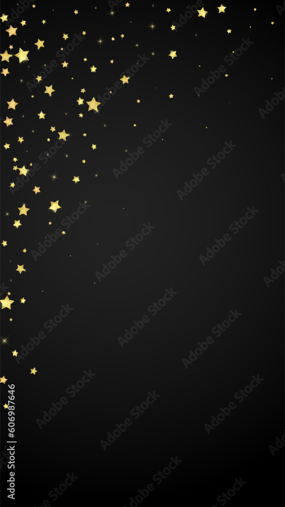 Magic stars vector overlay. Gold stars scattered Magic stars vector overlay. Gold stars scattered