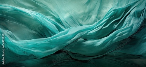 Smooth drapery of silk, soft fabric luxury wave, cloth texture. Generative AI.