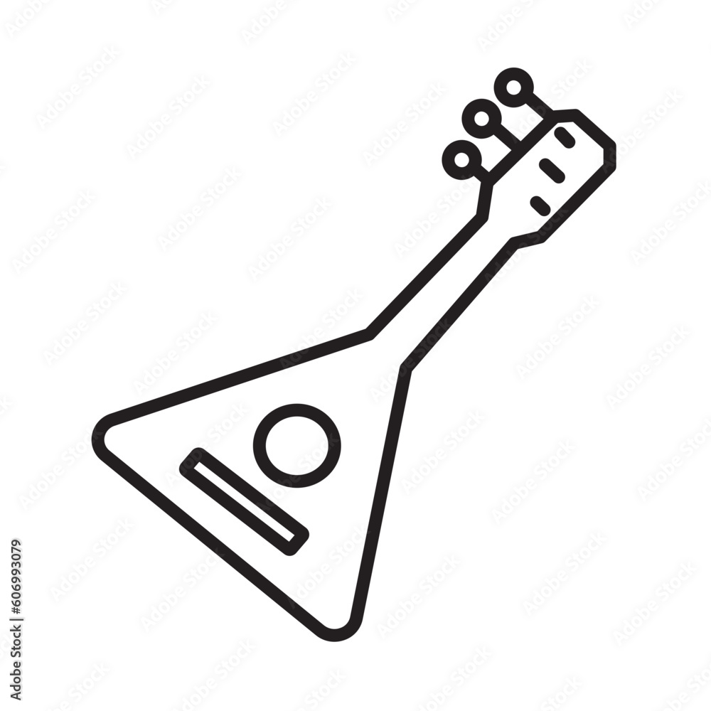 BALALAIKA design vector icon design vector line icon svg BALALAIKA design vector icon design vector line icon svg
