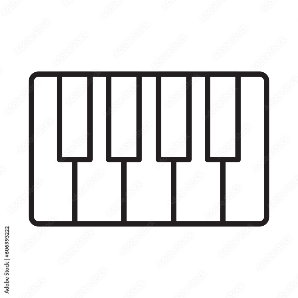 PIANO design vector icon design vector line icon svg PIANO design vector icon design vector line icon svg