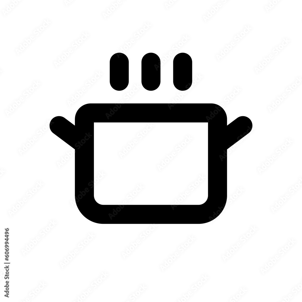 Cooking line icon. Boiling time, frying pan and kitchen equipment. Fork, spoon and knife line icon. Recipe book, chef's hat and cutting board. Cookbooks, frying times, hot pots. Vector Cooking line icon. Boiling time, frying pan and kitchen equipment. Fork, spoon and knife line icon. Recipe book, chef's hat and cutting board. Cookbooks, frying times, hot pots. Vector