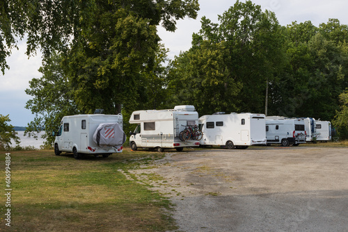 Reisemobile, Campingplatz