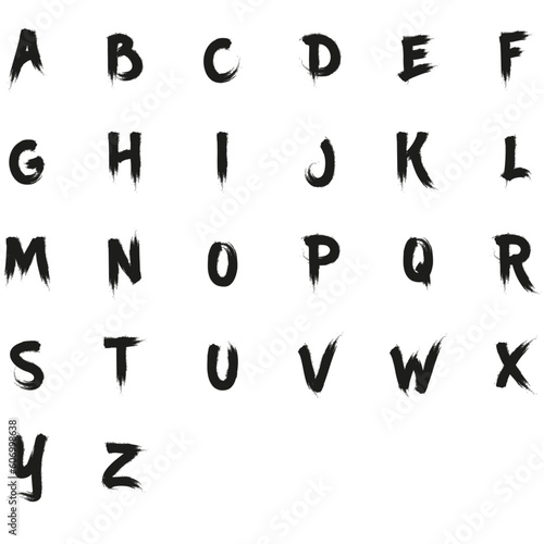 Alphabet Letters Font, alphabet svg, English letters, alphabet text, Abc font, Vectors & Illustrations