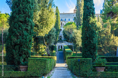 Foto Villa d'Este is one of the symbols of the Italian Renaissance and is listed as a UNESCO World Heritage Site