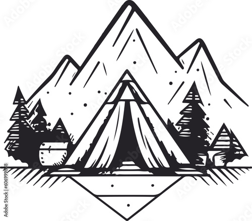 Mountain SVG, Camping SVG, Camp SVG, Mountain Range SVG, Mountain Fall SVG, Mountain Full Moon SVG, Camping Crew SVG, Camping Shirt SVG, Camping SVG Files, Girl Scout Camping SVG