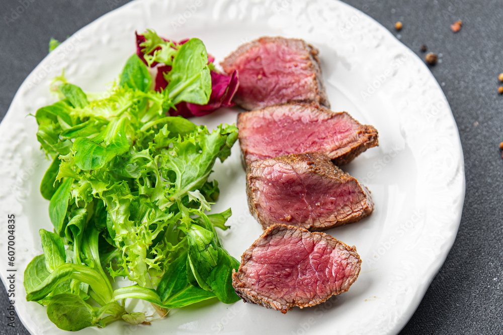 beef steak rare fresh fried meat roasting meal food snack on the table copy space food background rustic top view beef steak rare fresh fried meat roasting meal food snack on the table copy space food background rustic top view