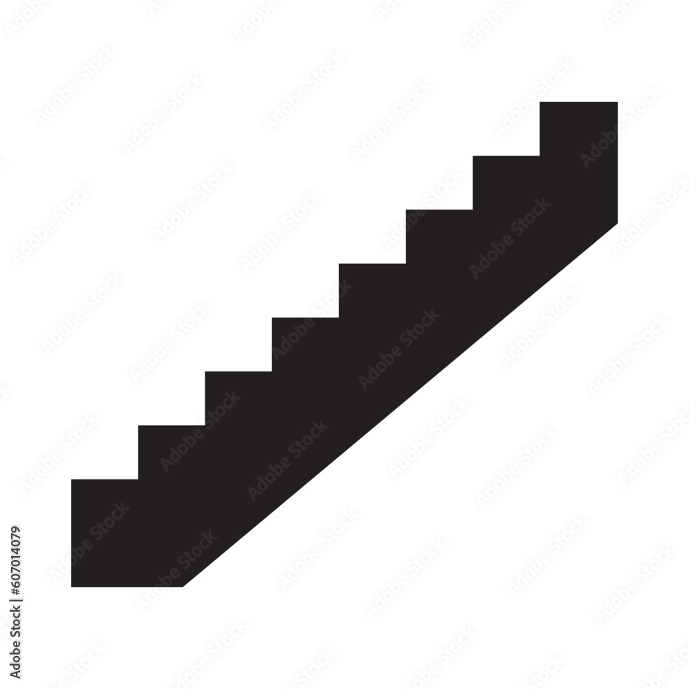 stairs icon vector