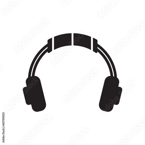 headset icon vector
