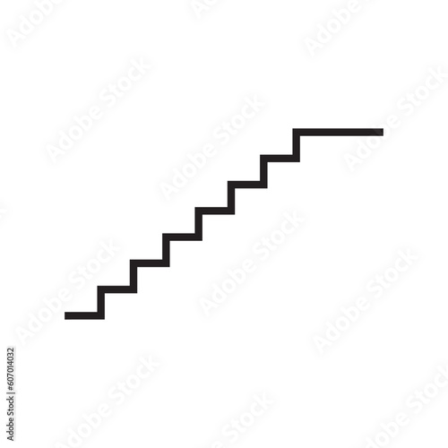 stairs icon vector