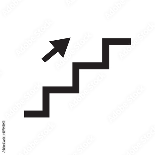 stairs icon vector