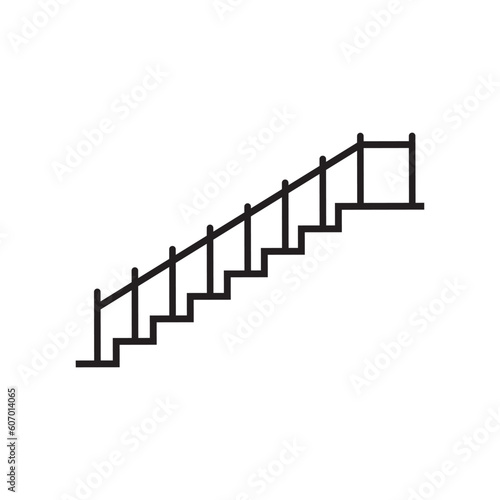 stairs icon vector