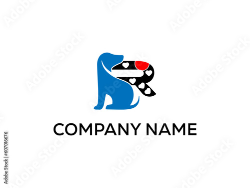 Vector abstract logo and branding dog logo design templates in trendy linear minimal style. Perfect logo for business related to industry. creative logo design vector template.