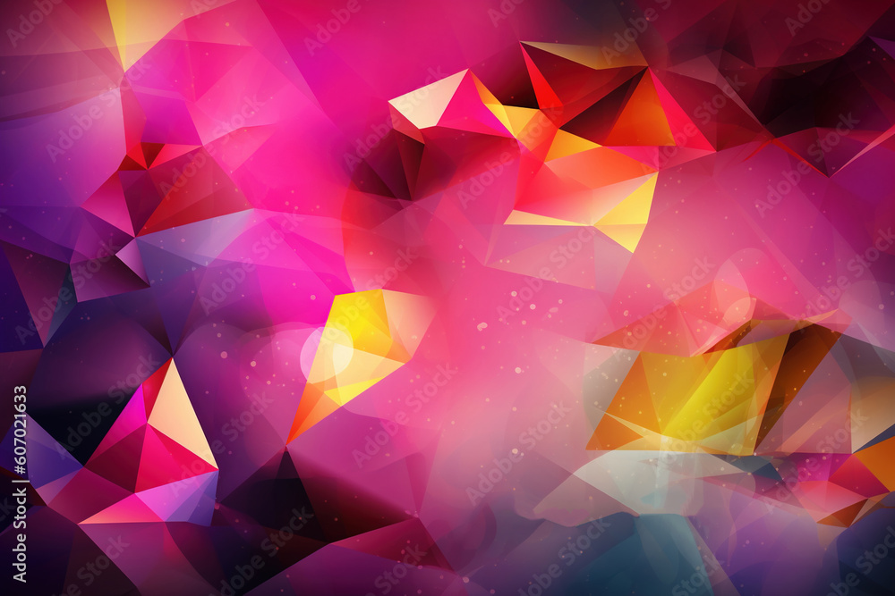 colorful abstract polygonal background -Ai colorful abstract polygonal background -Ai